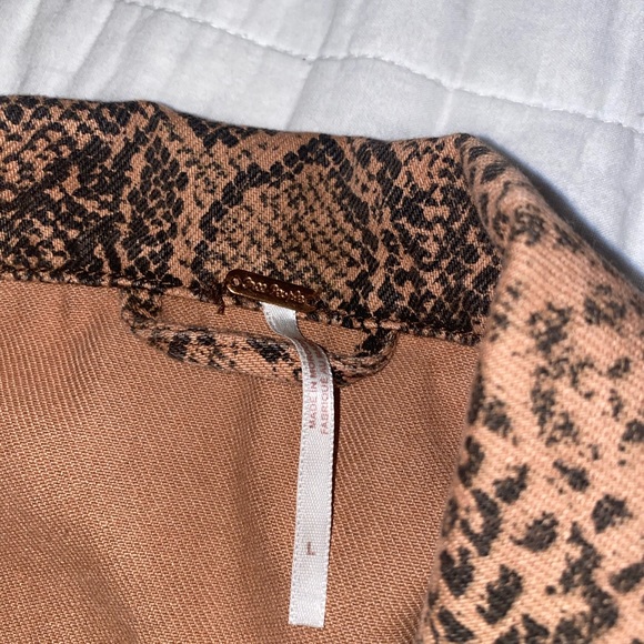 Free people snake trucker jacket - Picture 4 of 5
